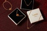 Louche-Personal-L-Disc-Necklace---D-Gold---Other