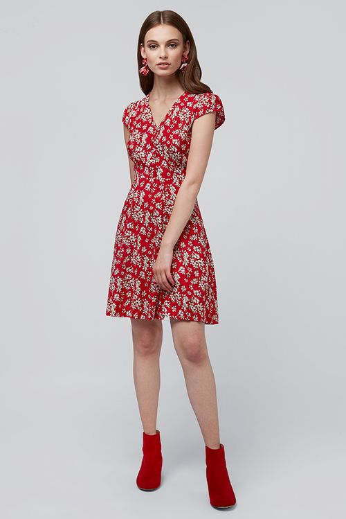 louche tea dress