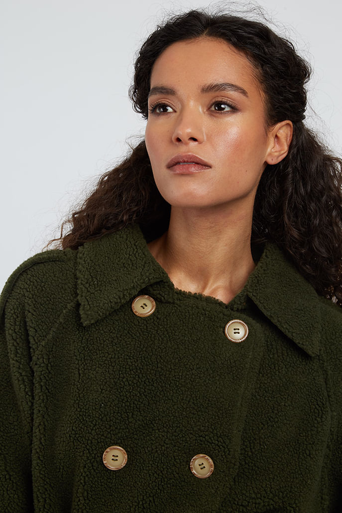 Louche Laurent Coat Green JOY
