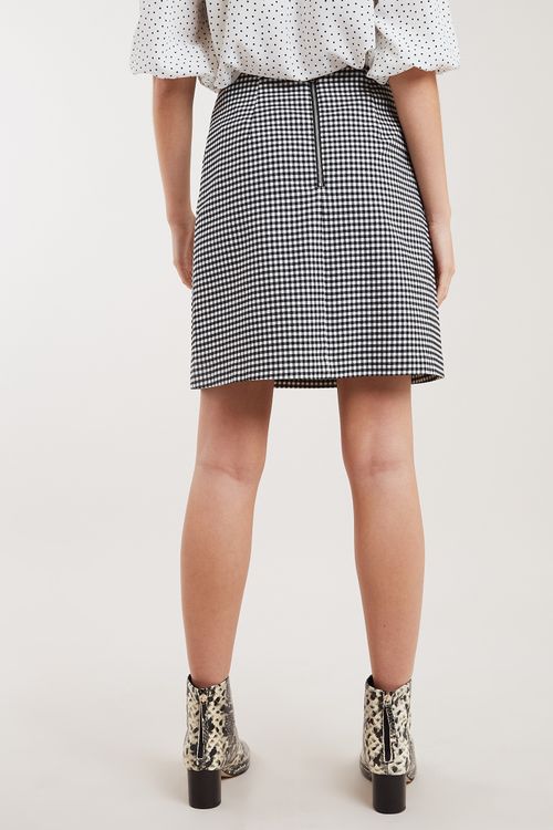 Louche Dylan Gingham Mini Skirt
