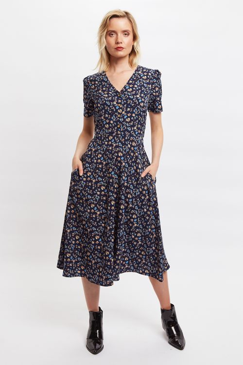 midi tea length dresses