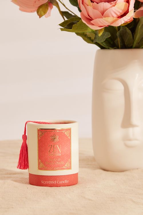Zen Candle Pot Rose Black Oud